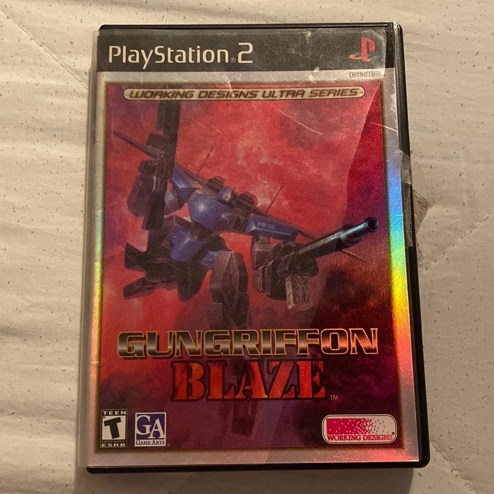 PlayStation PS2 Gungriffon Blaze Video Game